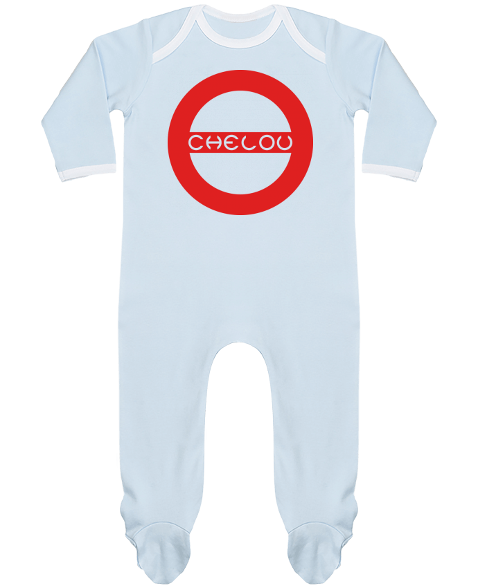 Body Pyjama Bébé Chelou - Emblème Rouge par Chelou
