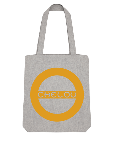 Tote Bag Stanley Stella Chelou - Emblème Orange par Chelou 