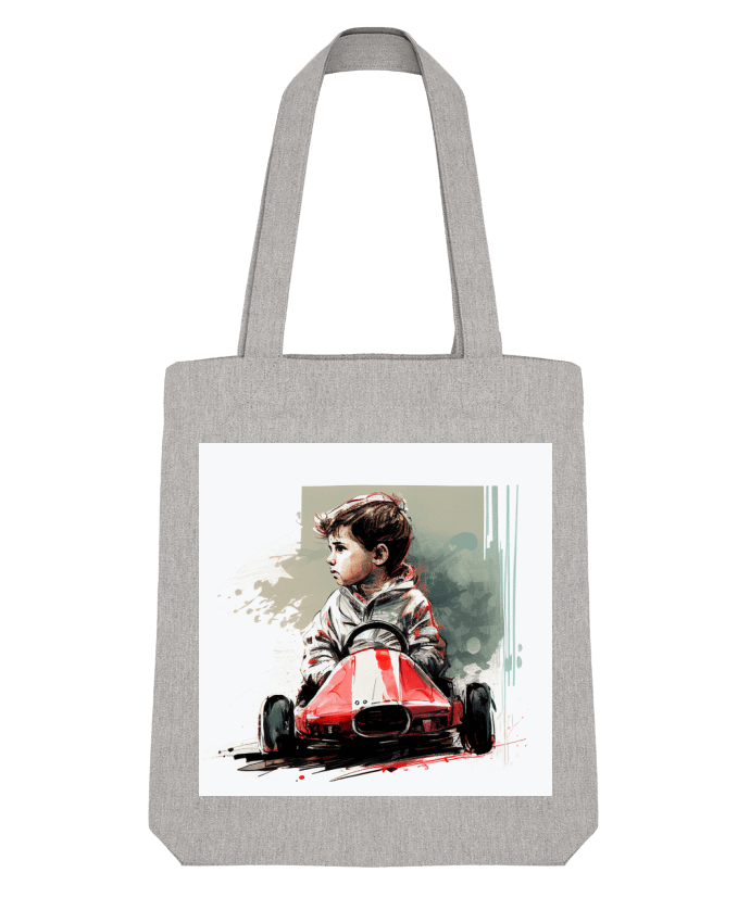 Tote Bag Stanley Stella Garçon course voiture par Louis_Designs 