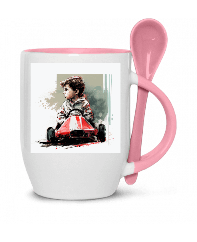  Tasse cuillère Garçon course voiture par Louis_Designs