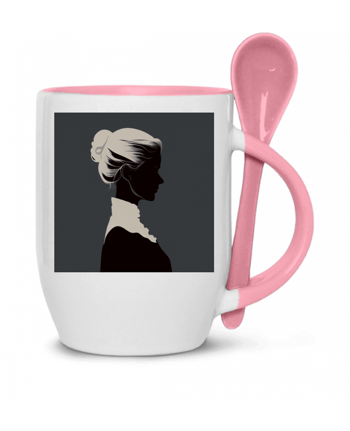  Tasse cuillère Profil Femme par Louis_Designs