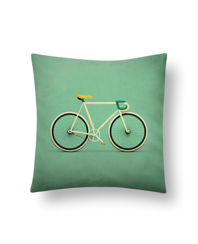 Coussin suédine Vélo par Louis_Designs