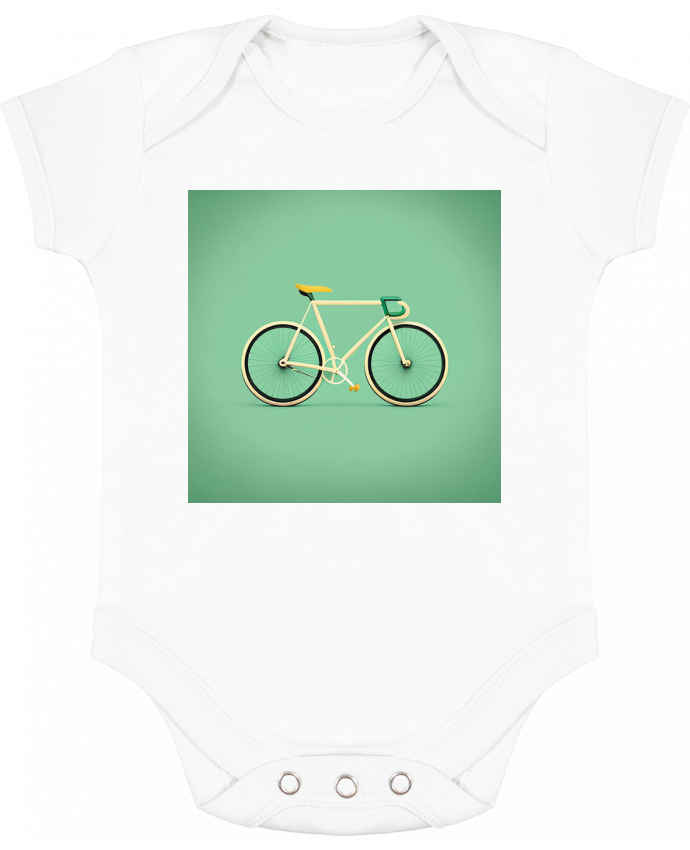 Body bébé manches contrastées Vélo par Louis_Designs