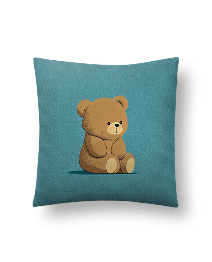 Coussin suédine Teddy Bear par Louis_Designs