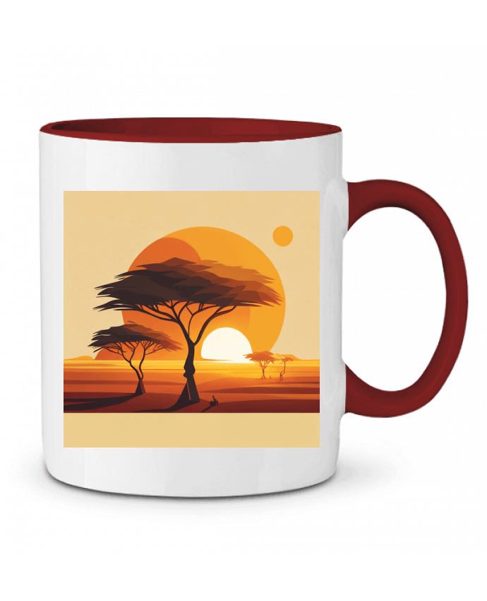 Mug bicolore Savane Louis_Designs