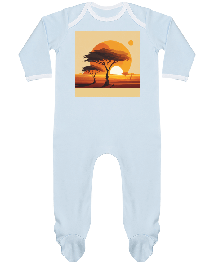 Body Pyjama Bébé Savane par Louis_Designs