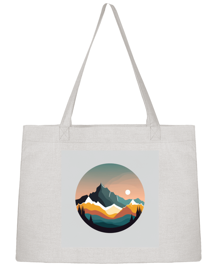 Sac Shopping Montagne par Louis_Designs