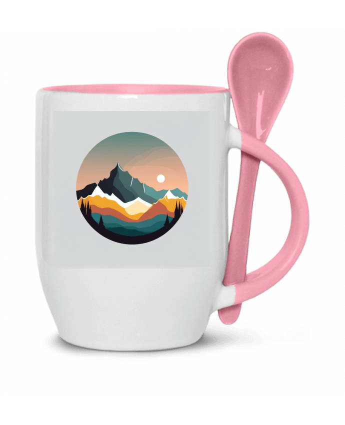  Tasse cuillère Montagne par Louis_Designs