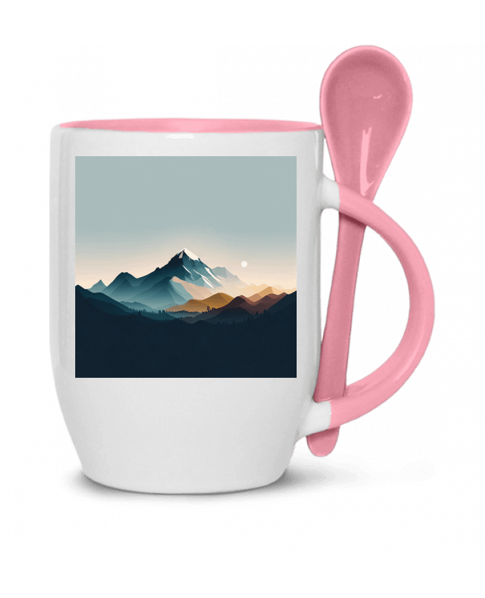  Tasse cuillère Montagne par Louis_Designs