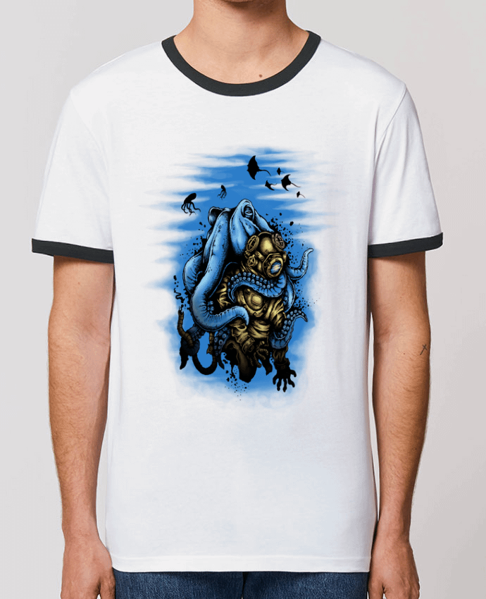 T-shirt Pieuvre et Scaphandre par Replicants