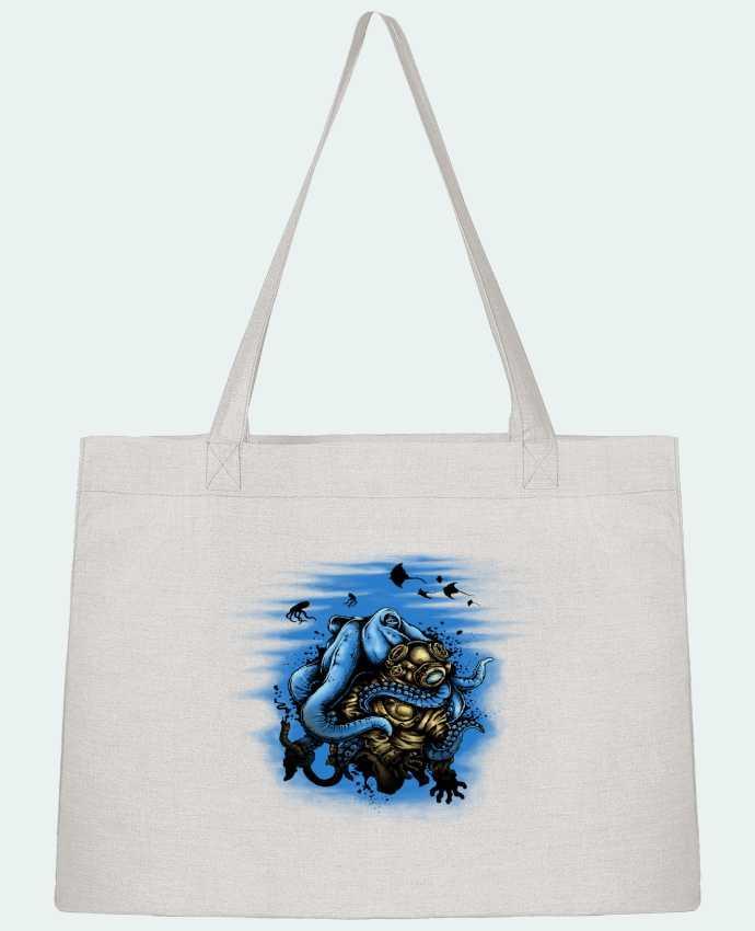 Sac Shopping Pieuvre et Scaphandre par Replicants