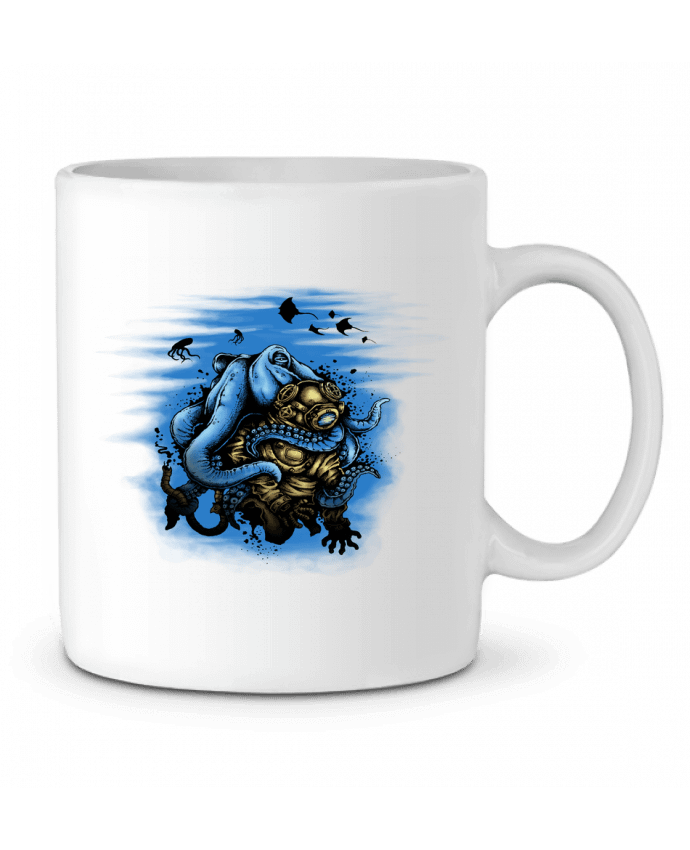 Mug  Pieuvre et Scaphandre par Replicants