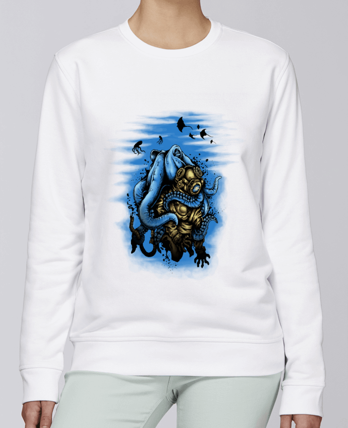 Sweatshirt Pieuvre et Scaphandre par Replicants