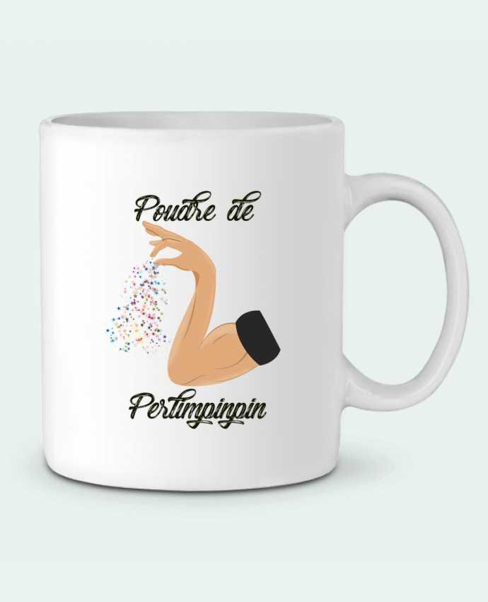 Ceramic Mug Poudre de Perlimpinpin by tunetoo