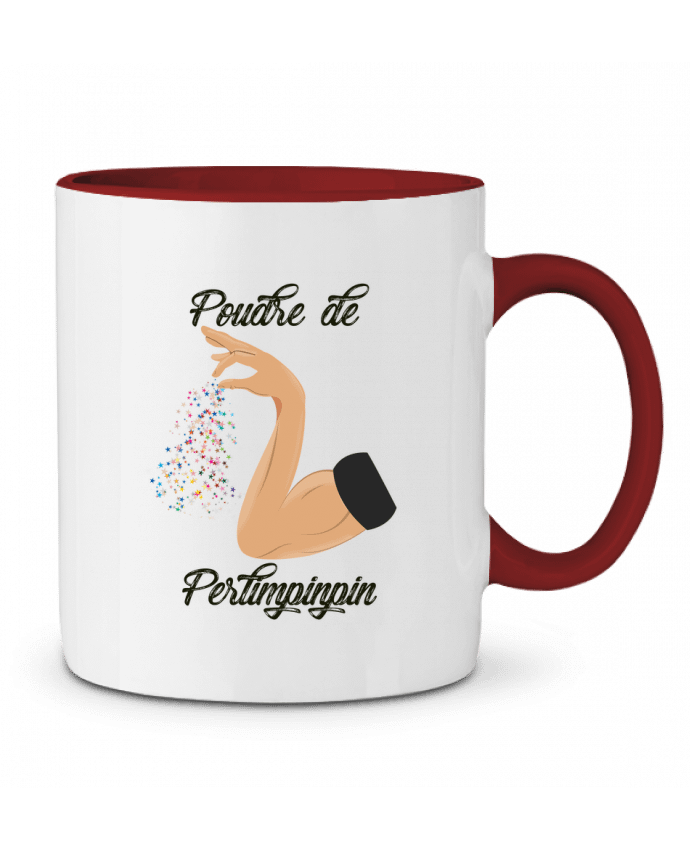 Mug bicolore Poudre de Perlimpinpin tunetoo