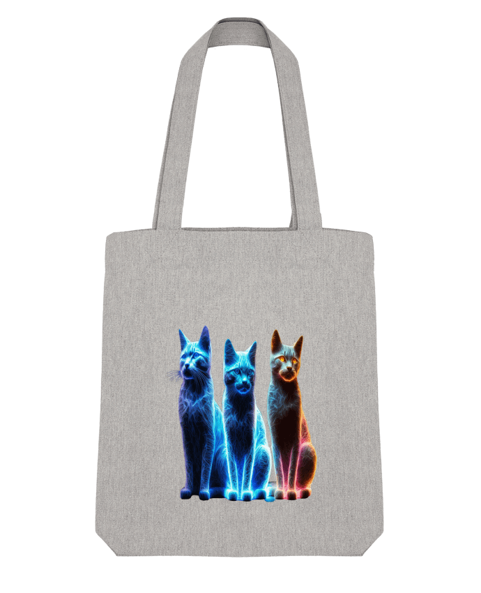 Tote Bag Stanley Stella Chats Néons par InkBK 