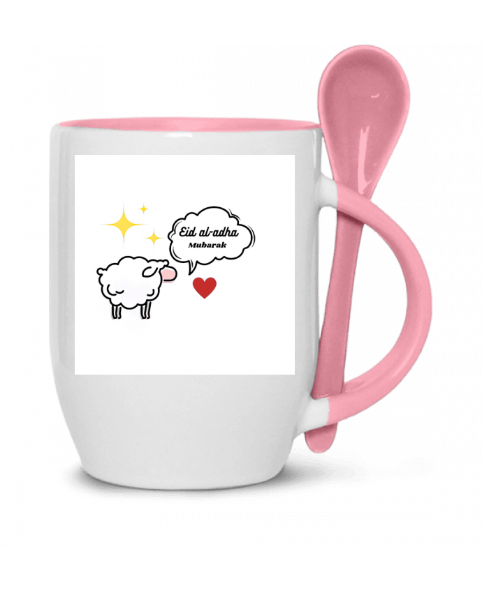  Tasse cuillère Mouton eid Mubarak par Soulay