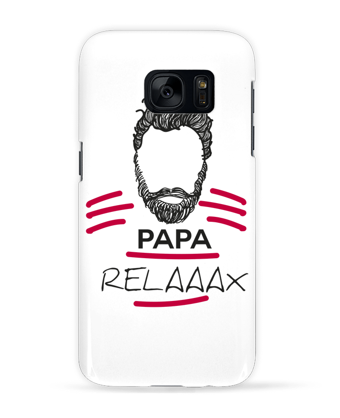 Case 3D Samsung Galaxy S7 PAPA RELAX / DADDY BEAR by IDÉ'IN