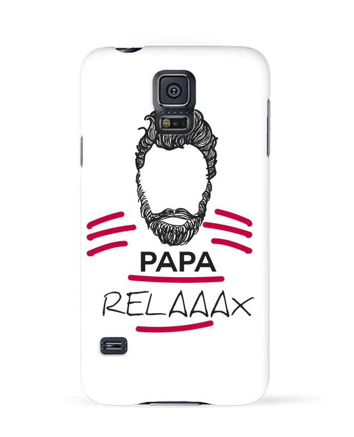 Case 3D Samsung Galaxy S5 PAPA RELAX / DADDY BEAR by IDÉ'IN