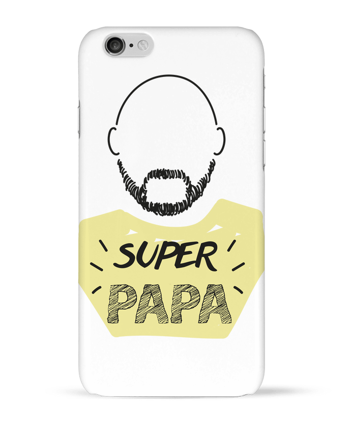 Case 3D iPhone 6 SUPER PAPA / LOVELY DAD by IDÉ'IN