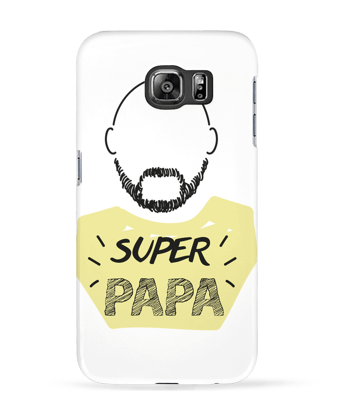Case 3D Samsung Galaxy S6 SUPER PAPA / LOVELY DAD - IDÉ'IN