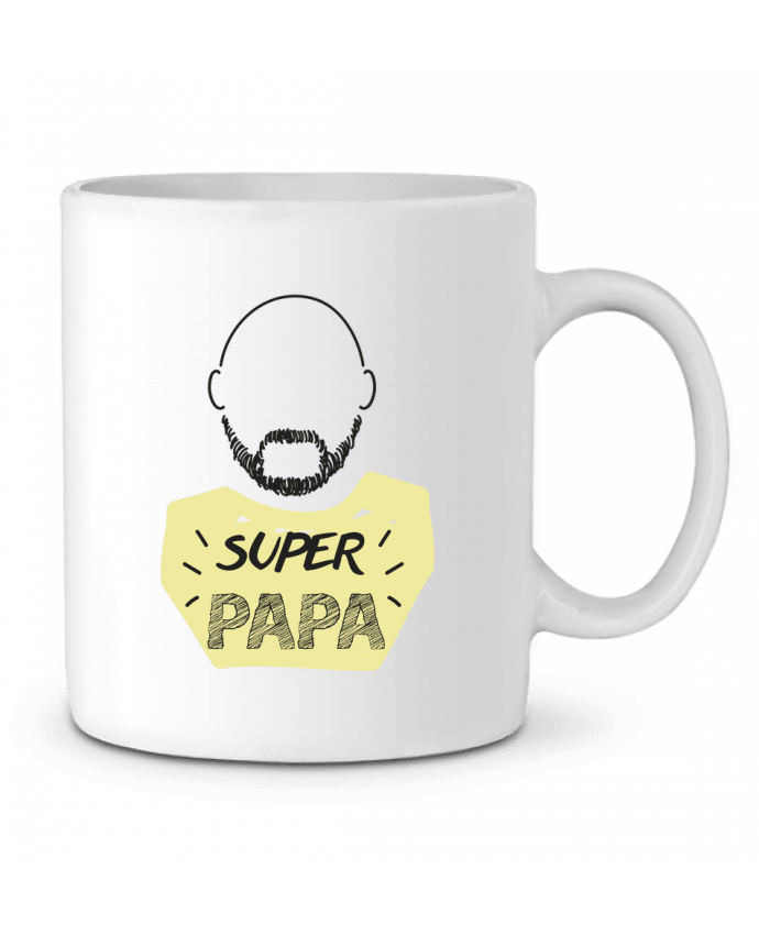 Ceramic Mug SUPER PAPA / LOVELY DAD by IDÉ'IN