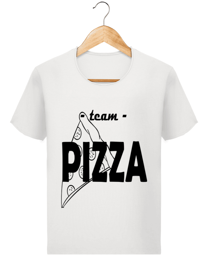  T-shirt Homme vintage team pizza par gc art