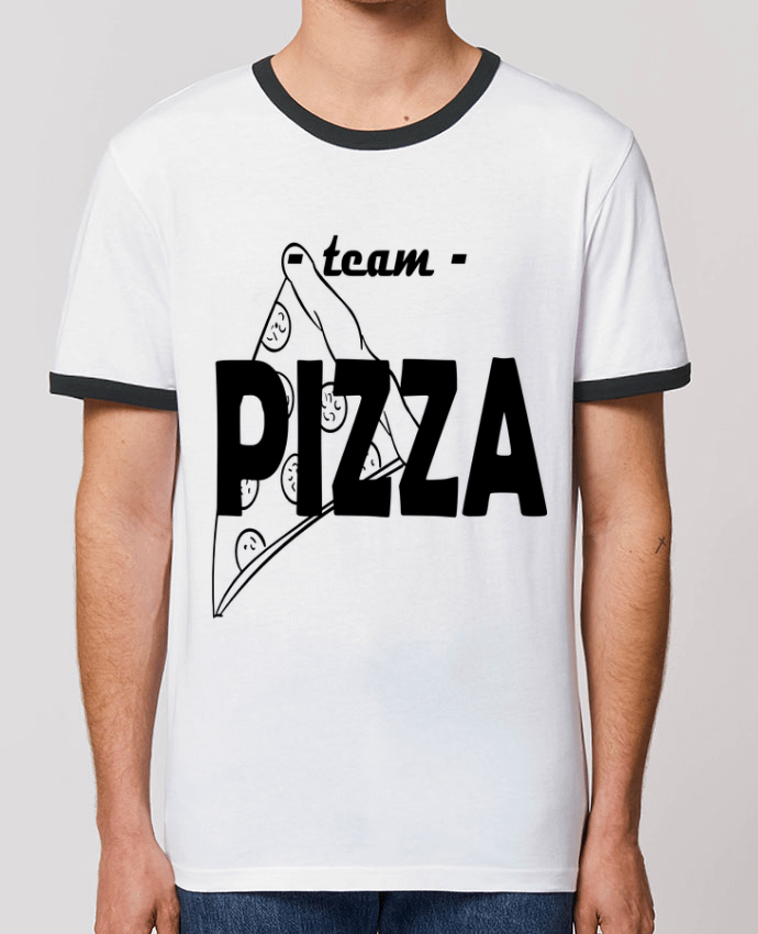 T-shirt team pizza par gc art