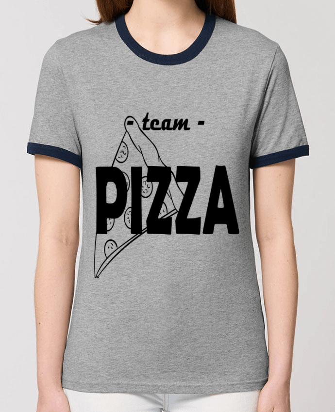 T-shirt team pizza par gc art