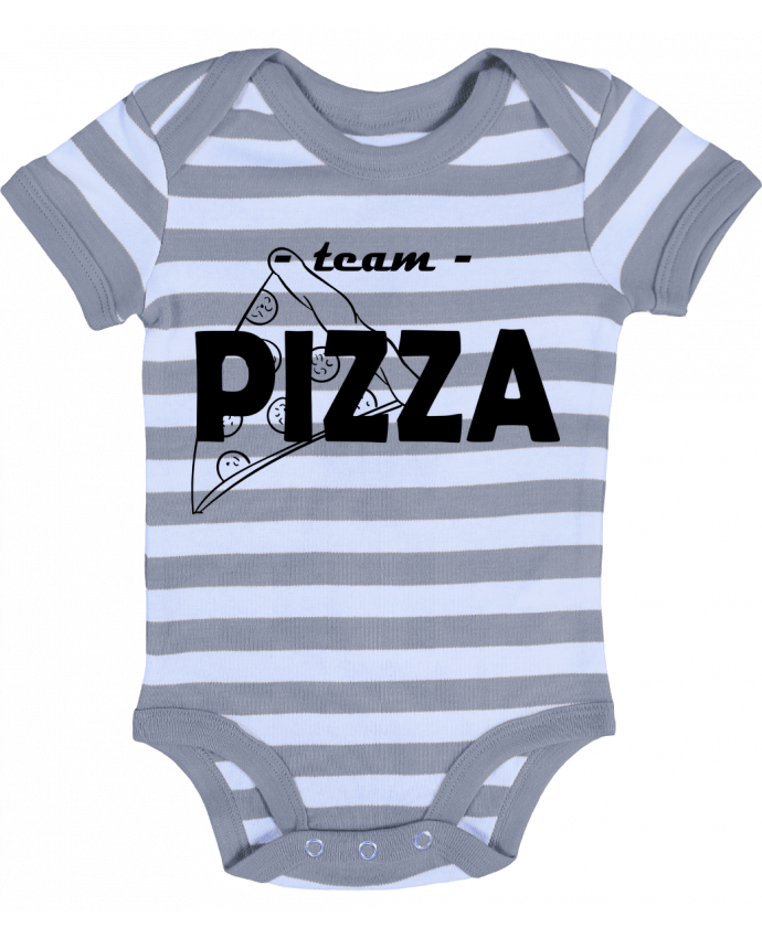 Body Bébé Rayé team pizza - gc art