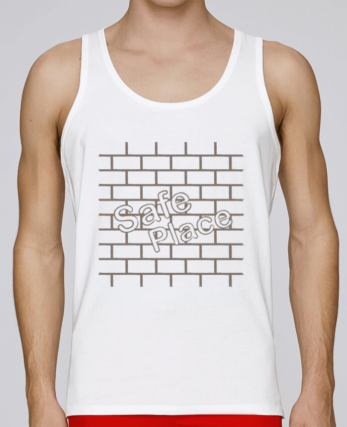 Débardeur homme SAFE PLACE par Santiaguen 100% coton bio