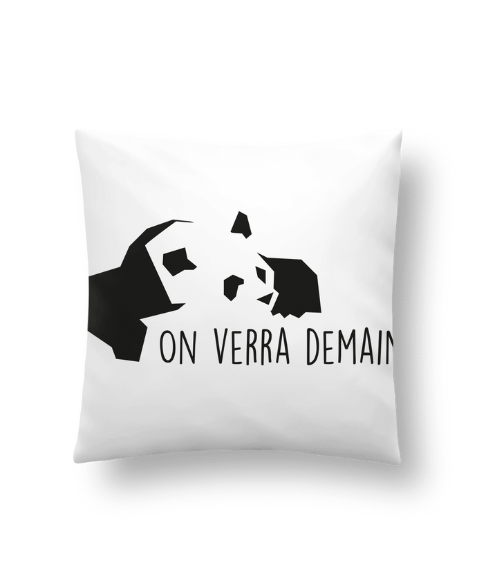 Coussin Panda par Sheepandco