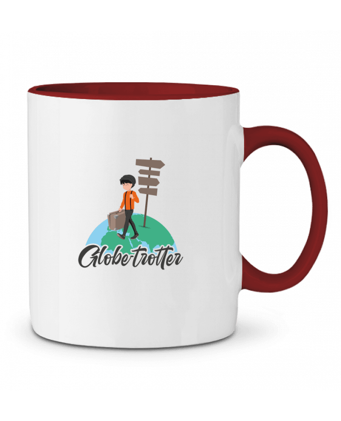 Mug bicolore Globe-Trotter 4 Sheepandco