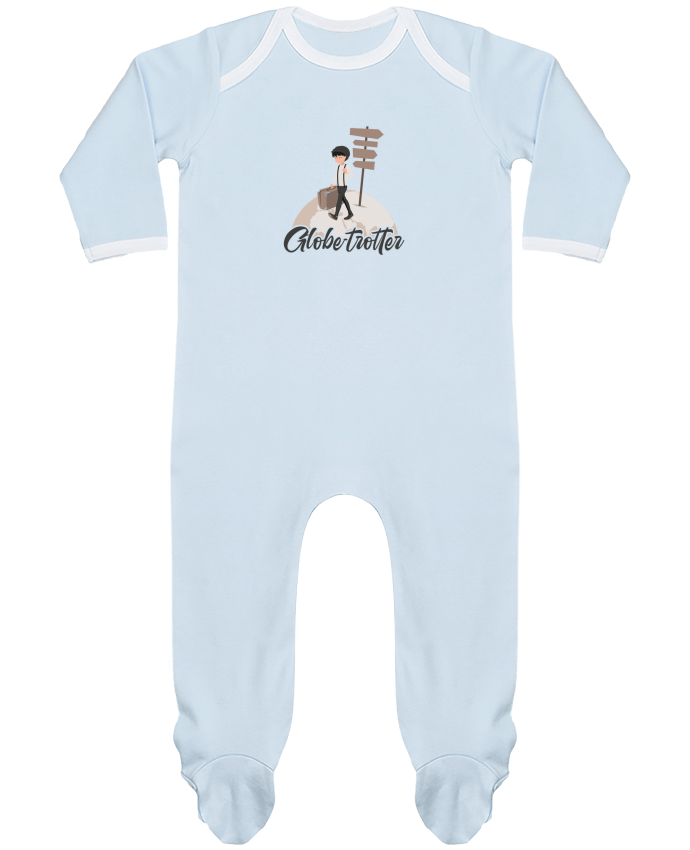 Body Pyjama Bébé Globe-Trotter 3 par Sheepandco
