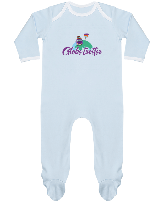 Body Pyjama Bébé Globe-Trotter 2 par Sheepandco