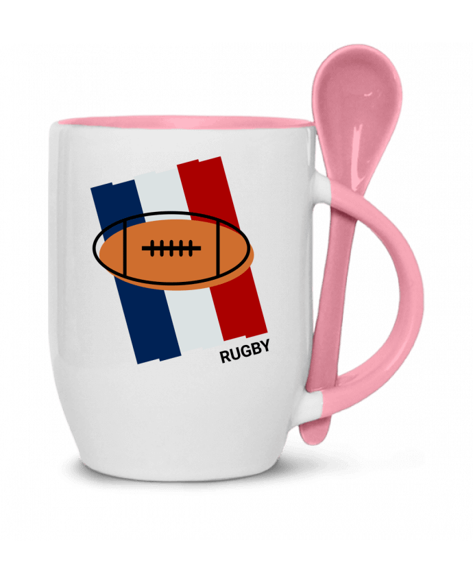  Tasse cuillère Rugby France par zabceroni