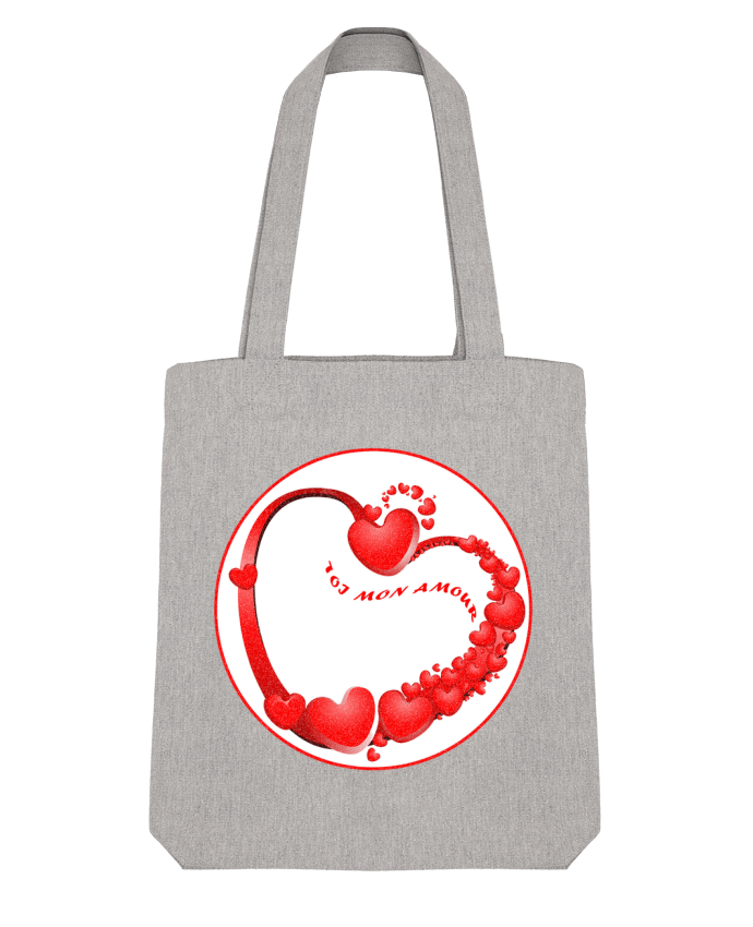 Tote Bag Stanley Stella Toi mon amour par Eliaf 