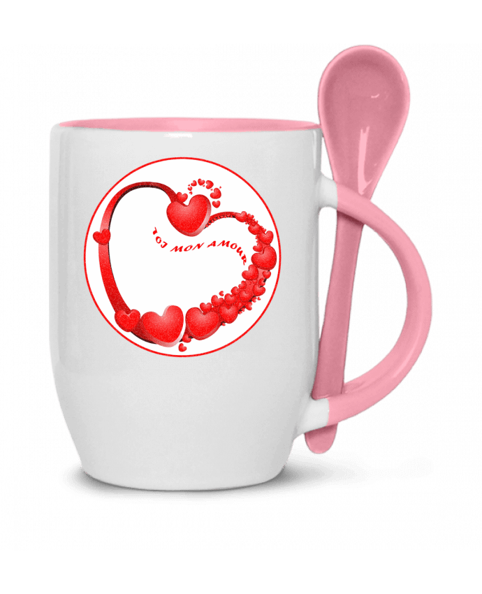  Tasse cuillère Toi mon amour par Eliaf