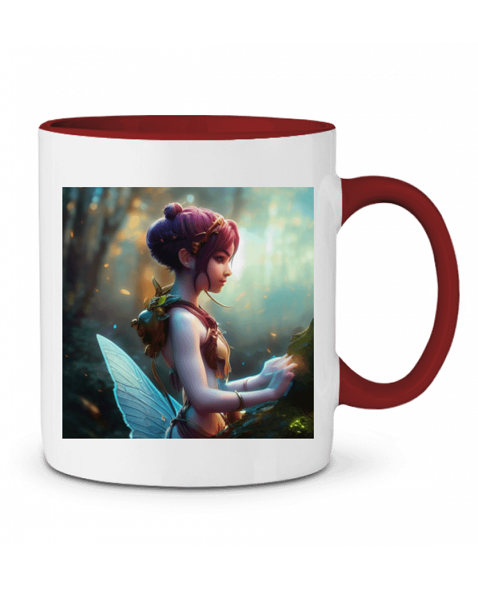 Mug bicolore fée gg creations