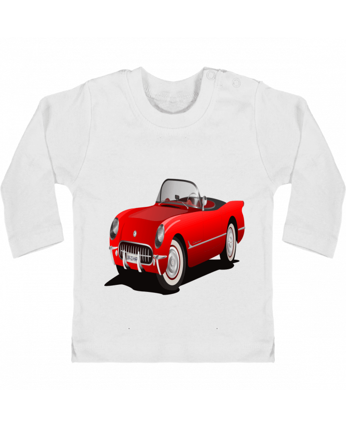 T-shirt bébé voiture ancienne manches longues du designer gg creations