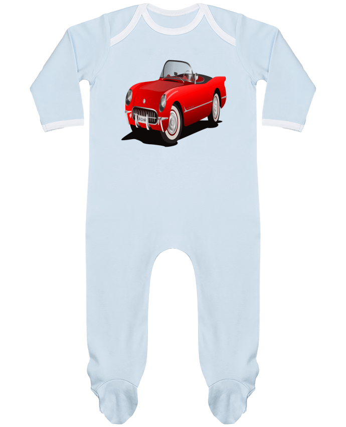 Body Pyjama Bébé voiture ancienne par gg creations