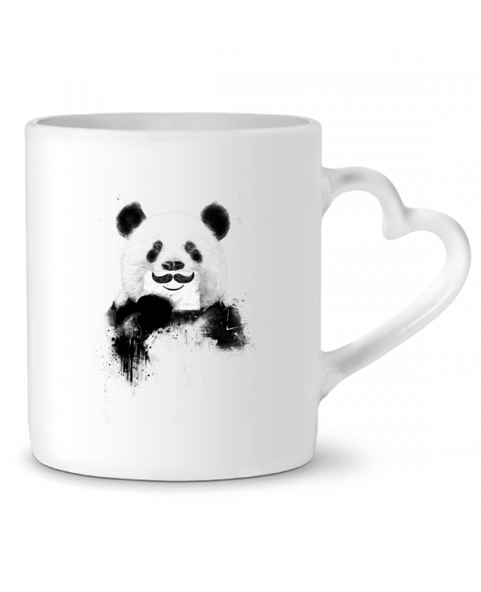 Mug Heart Funny Panda Balàzs Solti by Balàzs Solti
