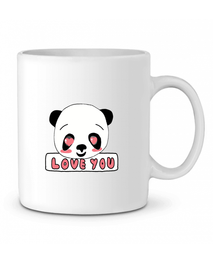 Mug  i love you par Ivonne Granillo