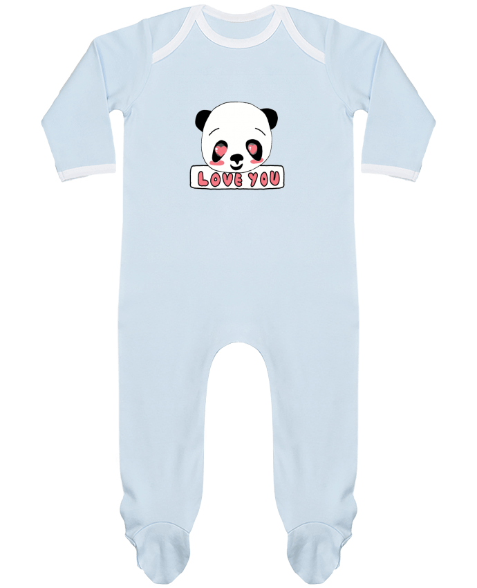 Body Pyjama Bébé i love you par Ivonne Granillo