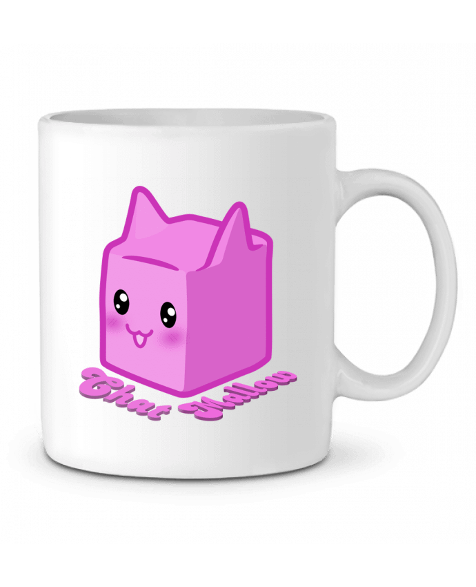 Mug  Chat Mallow par Lamouchenoire