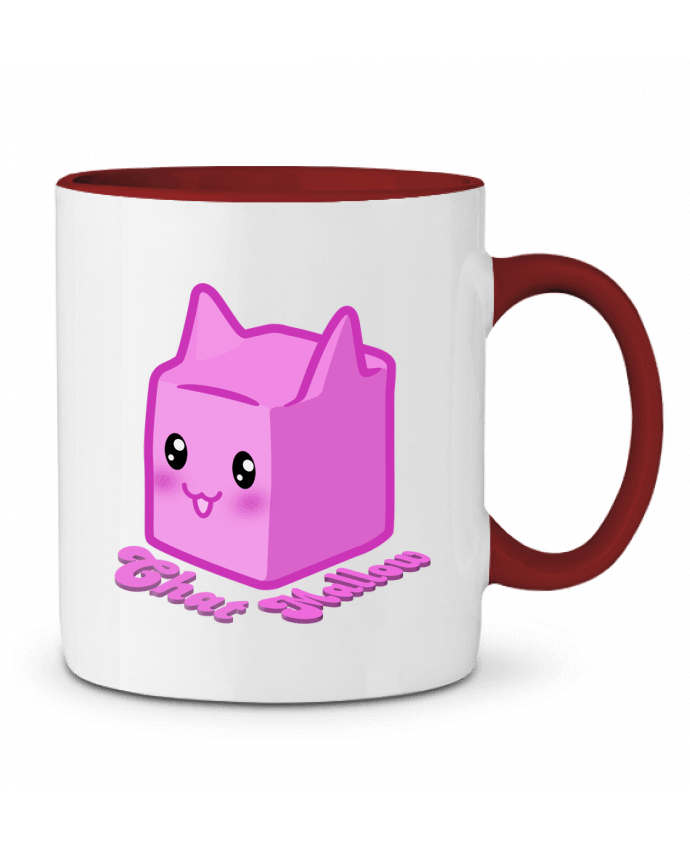 Mug bicolore Chat Mallow Lamouchenoire