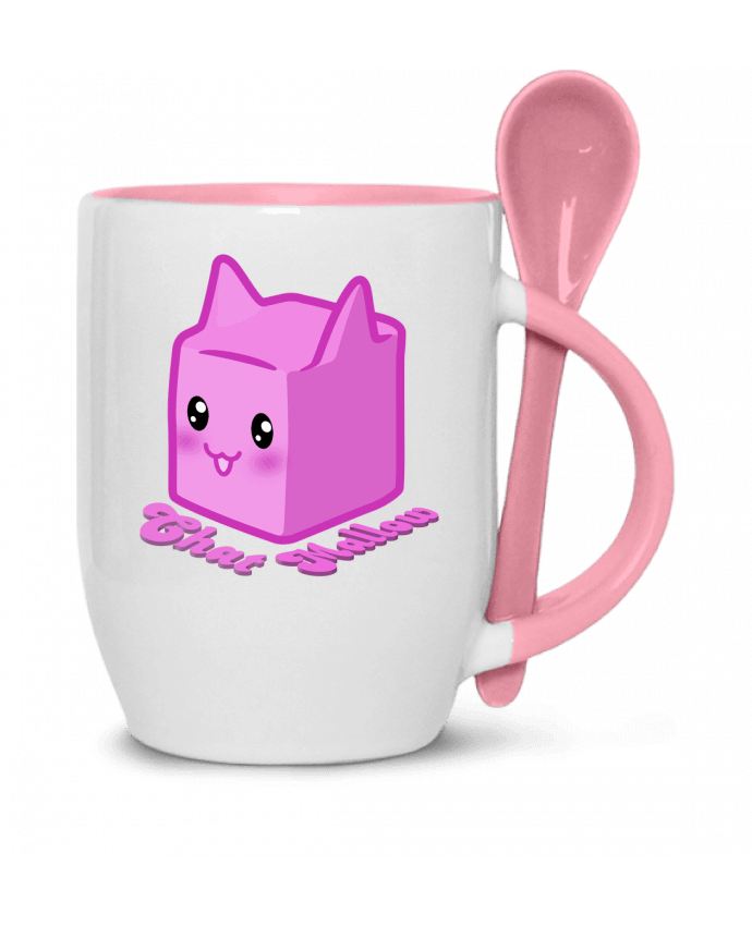  Tasse cuillère Chat Mallow par Lamouchenoire