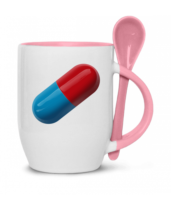  Tasse cuillère Pilule réaliste par Lamouchenoire