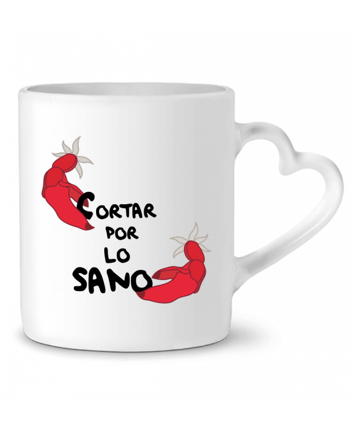 Mug coeur CORTAR par Santiaguen