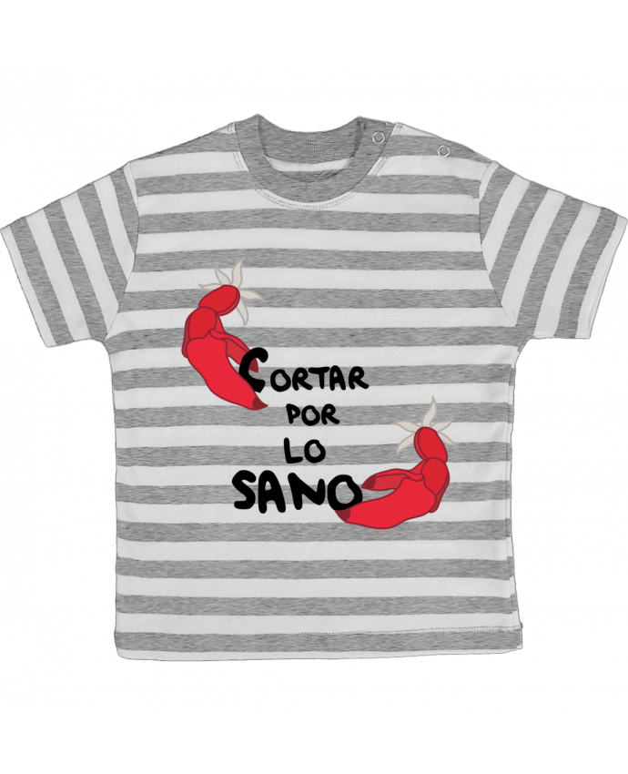 Tee-shirt bébé à rayures CORTAR par Santiaguen